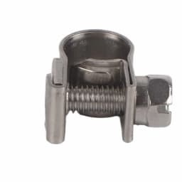 10PCS Stainless Steel Hose Clamps for Oil Pipes 6mm-20mm Available Sizes Hose Clamps Pipe Clamps Hose Retention Hardware