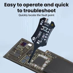 W01 Type C Inductance Tester Mainboard Coil Tester Inductance Detector Electromagnetic Induction Quick Fault Check Repair Tool