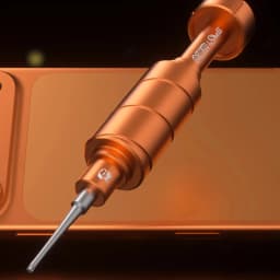 MECHANIC Mortar Mini 4IP Screwdriver Cosmic Orange Magnetic Bearing Screwdriver for IPhone 17 Pro/17 Pro Max Phone Repair Tools