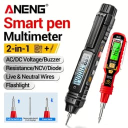 A3005+B20 Digital Multimeter Professional Insulated Voltage Test Pen Non-Contact AC/DC VoltageTester Double Head Screwdriver