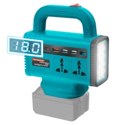 150W Portable Power Inverter for Makita 18V Battery DC 18V to AC 110V 220V Converter Power Station Outdoor Camping Emergency Use