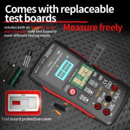 ZOYI ZT-XT1 2-in-1 High Precision True RMS Multimeter & Transistor Tester, Voltage Resistance Diode Capacitance Continuity Test