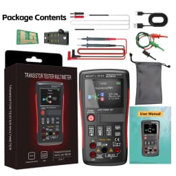 ZOYI ZT-XT1 2-in-1 High Precision True RMS Multimeter & Transistor Tester, Voltage Resistance Diode Capacitance Continuity Test