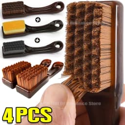 1/4pcs High Density Brush for Cultural Antique Maintenance Brush Cleaning Dust Surface Polishing and Patina Coating Hand Tools