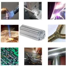 10/20PCS Low-Temp Aluminum Welding Rods - 1.6/2.0mm 33cm Universal Silver Cored Wire (No Solder Powder Needed)