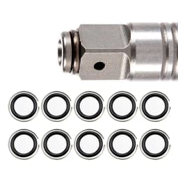 10pcs 1/2" Retaining Ring Clip With O-Ring For Impact Wrench Socket Retainer Rings Socket Retaining Drive Friction Rings Part