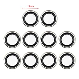 10pcs 1/2" Retaining Ring Clip With O-Ring For Impact Wrench Socket Retainer Rings Socket Retaining Drive Friction Rings Part