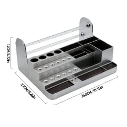 Multifunctional Plastic Repair Tool Storage Box, Screwdriver Organizer, Sorting Parts Container, Desktop Maintenance Tool Holder