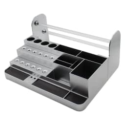 Multifunctional Plastic Repair Tool Storage Box, Screwdriver Organizer, Sorting Parts Container, Desktop Maintenance Tool Holder