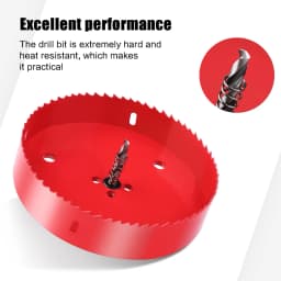 15-200mm M42 Bi-Metal Hole Saw Cutter Set Drill Bit For Wood Metal Aluminum Gypsum Board Pipe Hole Drilling Working Tool