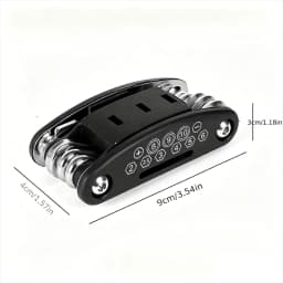 16-in-1 Socket Wrench Set, Non-Slip Rotating Head. Durable Stainless Steel for Home & Car Repairs. Easy & Universal Tool.