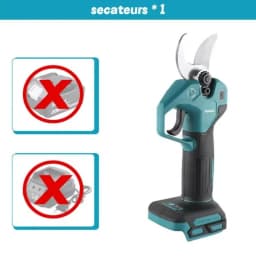 Makita 18V Brushless Cordless Pruning Shears:Perfect Tool for Easy and Accurate Fruit Tree&Branch Trimming in Gardens
