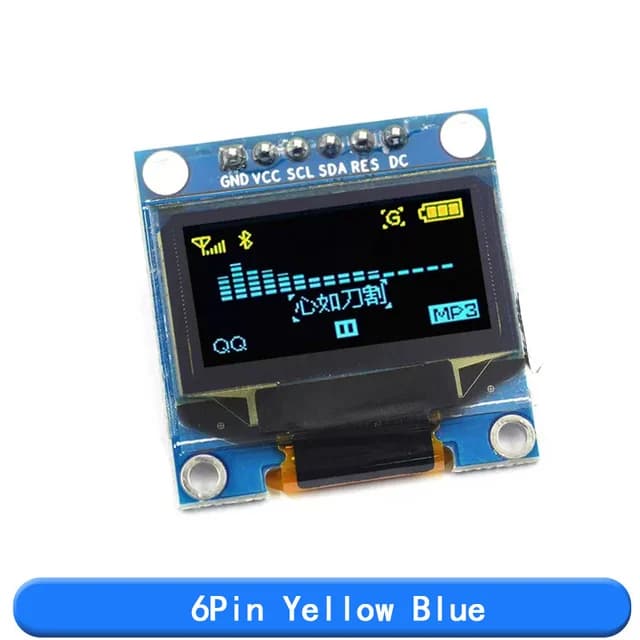 0.96 inch oled IIC Serial White OLED Display Module 128X64 I2C SSD1306 12864 LCD Screen Board For Arduino