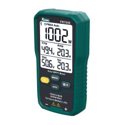 FR705E Solar MPPT Meter 2000W PV Module Maximum Power Analyzer 150V 45A Solar Panel Tester Voc Isc Vmp Imp Photovoltaic Tester