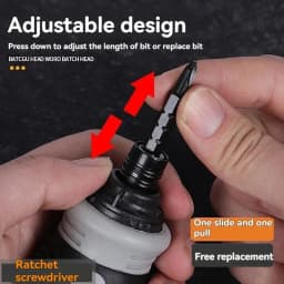 Multifunctional Triangular Plum Blossom Cross Inner Screwdriver Ratchet Screwdriver Set Short Shaped Radish Head High Hardness