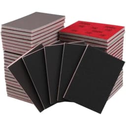5/10PCS Sanding Sponges 120-1000 Grit Ultra Fine Washable Reusable Wet Dry Sandpaper Blocks for Model Metal and Wood Polishing