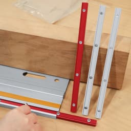 Woodworking Guide Rail Connector Kit, Track Joining Accessory for Router Table and Table Saw Systems,Universal Track Connector