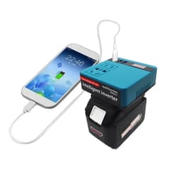 Tool Parts For Makita 18V Lithium Battery For Milwaukee For M18 For DeWalt For DaYi 220V Intelligent Inverter USB Power Bank