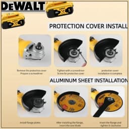 Cordless Angle Grinder DeWalt DCG406 125mm High Performance Brushless Outstanding Cutting Polishing Machine