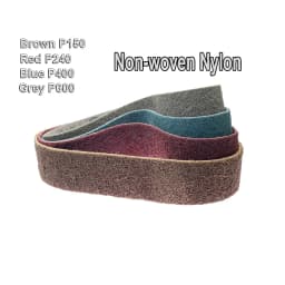 1 piece Non-woven Nylon Abrasive Sanding Belt Very Coarse Grinding to Fine Polishing