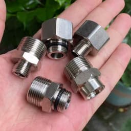 Car Wash Gun & Hose Connecter M22 To G1/4" M14 G3/8" Fitting Thread Male & Female Converter Stainless Steel