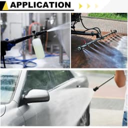 Car Wash Gun & Hose Connecter M22 To G1/4" M14 G3/8" Fitting Thread Male & Female Converter Stainless Steel