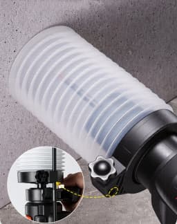 Drill Dust Cover Collector Scalable Rubber Dustproof Dust Bowl Device Power Tool Utility Accessories for Electric Hammer