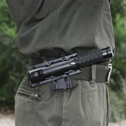 360 Degree Rotation Retractable Baton Case Holster Universal Extensible Baton Holder EDC Self Defense Outdoor Survial Tool