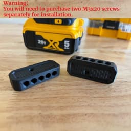 2 Pack Hex Bit Organizer Holder Fit Dewalt 12V/20V Drill,StorageCase Holds10pcs1/4 Inch HexScrewdriverBits Power Tool Accessory
