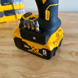 2 Pack Hex Bit Organizer Holder Fit Dewalt 12V/20V Drill,StorageCase Holds10pcs1/4 Inch HexScrewdriverBits Power Tool Accessory