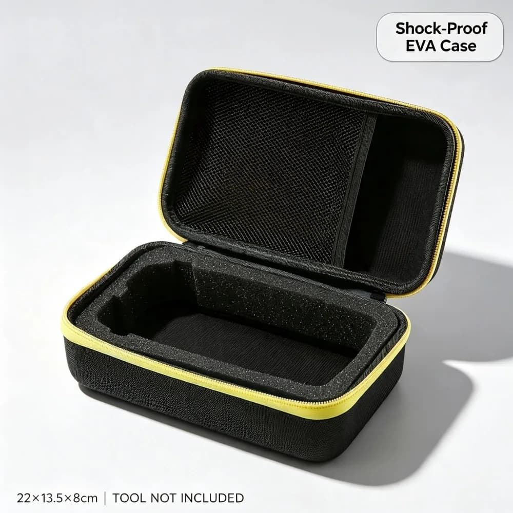 New EVA Storage Case Multimeter Storage Bag Shock‑Proof Carrying Case Multimeter Protective Hard Case Tools Organizer