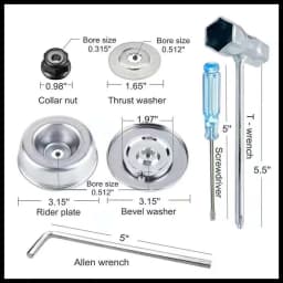 Blade Adapter Kit for Stihl FS55 FS55R FS56 FS56RC FS90 FS90R FS94 FS100RX FS110 FS110RX FS120 FS130 FS130R FS200 FS240 FS250