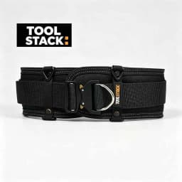 TOOLSTACK Heavy Work Belt Quick-Lock Durable Thickened & Widened Working Belt Adjustable Buckle Waist-Support Construction Belt