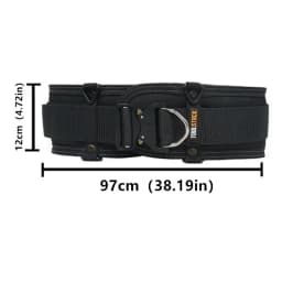 TOOLSTACK Heavy Work Belt Quick-Lock Durable Thickened & Widened Working Belt Adjustable Buckle Waist-Support Construction Belt