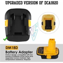 Extend the Life of Your DeWalt XPR Tools: Lithium Adapter for DeWalt & Milwaukee with USB Output