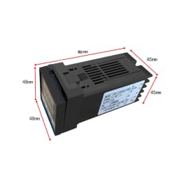 Digital Thermostat Temperature Controller SSR Output K Type Thermocouple Sensor SSR 40DA Solid Relay Sensor REX-C100