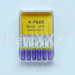 6PCS Multi-Size Stainless Steel Hand 25MM Files Set Precision Tools