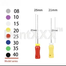 6PCS Multi-Size Stainless Steel Hand 25MM Files Set Precision Tools