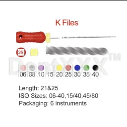 6PCS Multi-Size Stainless Steel Hand 25MM Files Set Precision Tools