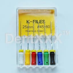 6PCS Multi-Size Stainless Steel Hand 25MM Files Set Precision Tools