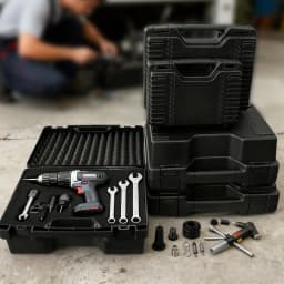1pc Multi-Functional Portable Equipment Case with Sponge Protective Hardware Shell Tool Carrying Storage Box for Drones,Tools