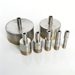 1PCS Shank 10mm Diamond Powder Sintered Drill Bit Hole Opener Diameter 4-100mm For Glass/Ceramic/Marble Tile Drilling Cutting