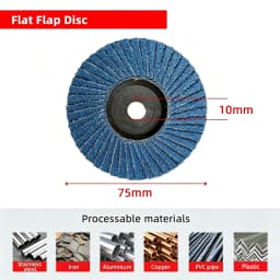 7Pcs Procut3-Inch Circular Saw Blade Set with 75mm Grinding Disc - Durable Steel Structure, Including Chain Saw Disc Blades, Me