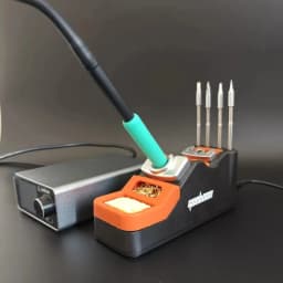GEEBOON TC22 240W Soldering Station Kit with SDC02 Soldering Iron Stand + T245/T210 Handle + C245/C210 Soldering Iron Tip New