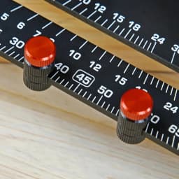 2Pc New Stair Gauges for Conventional Framing Square Stops Framing Tool for Fast Fixed Square, Bottom Threads for Easy Storage