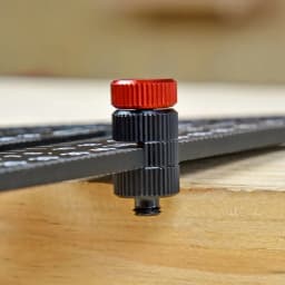2Pc New Stair Gauges for Conventional Framing Square Stops Framing Tool for Fast Fixed Square, Bottom Threads for Easy Storage