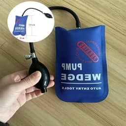 Locksmith Tool Pump Wedge Auto Air Wedge Airbag 3 Size Blue Set With Red Wedge Lock Open Car Door Lock Window Professional Openi