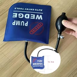 Locksmith Tool Pump Wedge Auto Air Wedge Airbag 3 Size Blue Set With Red Wedge Lock Open Car Door Lock Window Professional Openi