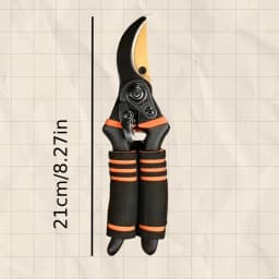 【Effort-Saving Design】Gardening Scissors Branch Pruner, Fine Craftsmanship Fruit Tree Pruner, Household Landscaping Pruning Tool