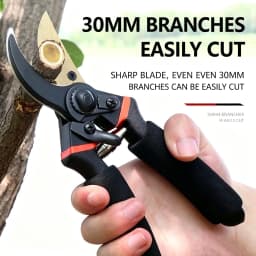 【Effort-Saving Design】Gardening Scissors Branch Pruner, Fine Craftsmanship Fruit Tree Pruner, Household Landscaping Pruning Tool